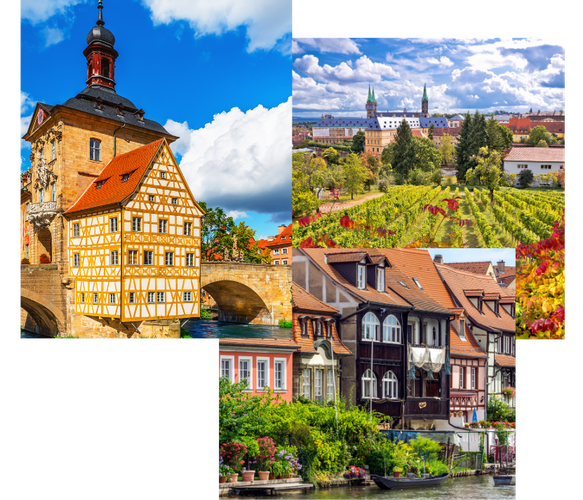 3 Bilder aus der Bamberger Altstadt