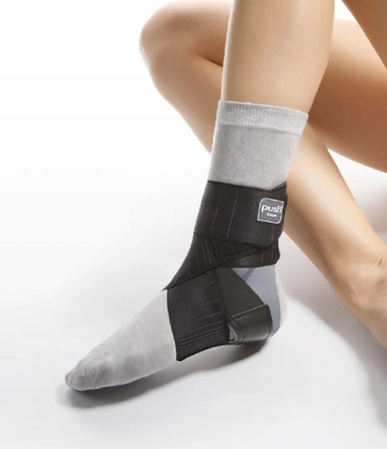 Push ortho Knöchelorthese Aequi Anwendung
