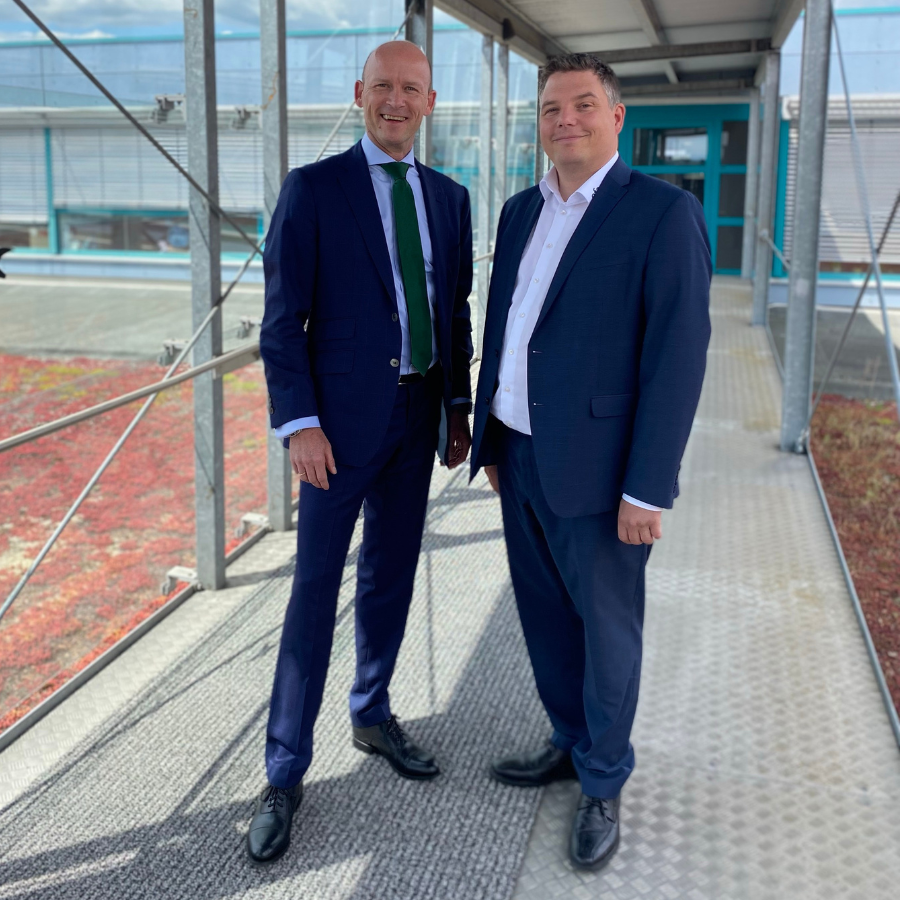Ofa Bambergs neuer GF Stephan Börner und Dr. Fabian Bohnen