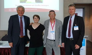 A. Schmitt (Ofa), S. Müller (BMVZ), Dr. med H. H. Ladetzki (Facharzt Chirurgie / Phlebologie), T. Müller  (KVWL).