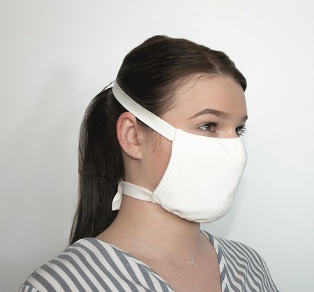 Die textilen Gesichtsmasken eignen sich für den privaten Gebrauch.