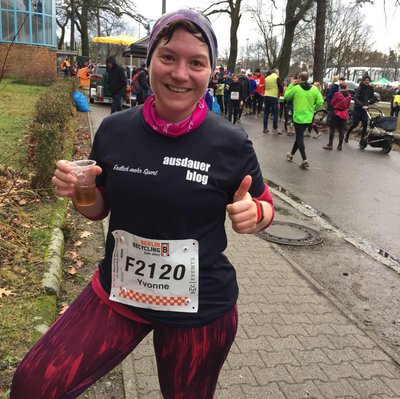 5, 10 oder soagr 42 km-Läufe: Yvonne stellt sich gerne dieser Aufgabe. Trotz Lipödem.