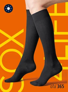 Ofa365 Sox4Life Produktbild Mikrofaser Schwarz