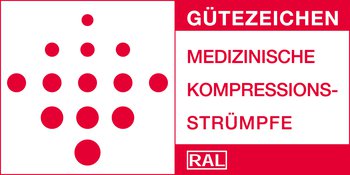 De RAL-keurmerken 387/1 en 387/2 garanderen de medische effectiviteit van medische compressiekousen