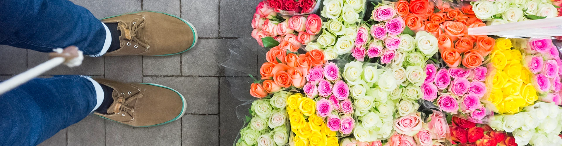 Produktfeedback Beine bunte Blumen