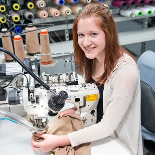 Pauline verrät im Interview, wie sie zum Nähen kam.