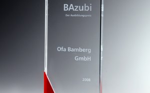 Der BAzubi-Preis ist der der Ausbildungspreis der Stadt Bamberg.
