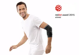Dynamics Plus Ellenbogenbandage gewinnt Red Dot Award 2015