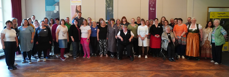 Die LiLy-Selbsthilfegruppen-Leiterinnen, die am Seminar teilgenommen haben.