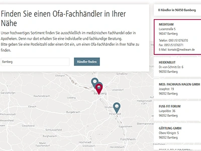Händlerfinder Ofa Bamberg
