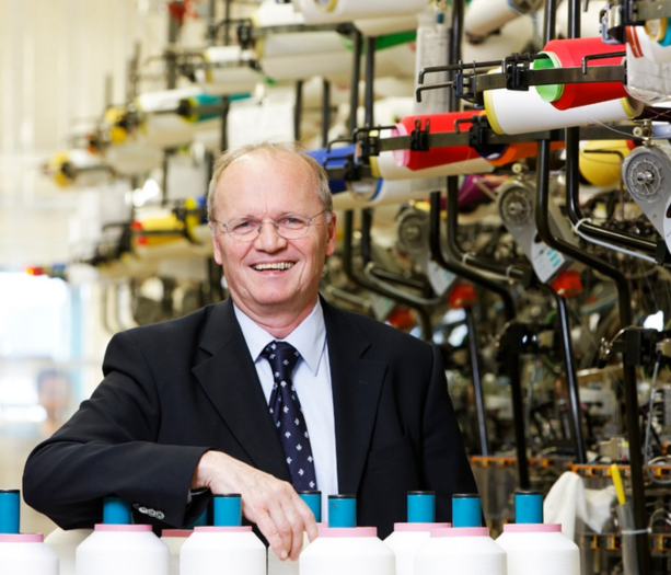 Ehemaliger Geschäftsführer in der Strickerei