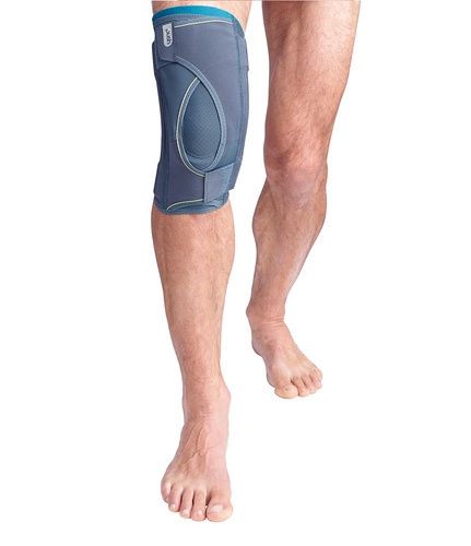 Push Sports Kniebandage Detail von vorne