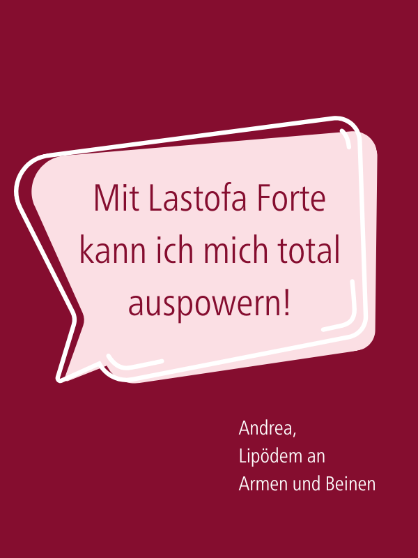 Mit Lastofa Forte kann ich mich auspowern