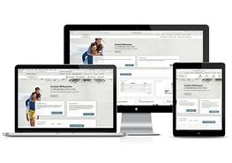 Das Design des neuen Ofa Bamberg Onlineshops ist auch für Tablets optimiert und ermöglicht die Bestellung direkt aus der Messkabine.