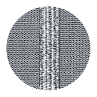 Lastofa Forte Merino Modefarbe Silbertau mit Schmucknaht