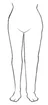 Graphic depiction of lymphedema.