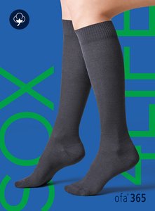 Ofa365 Sox4Life Baumwolle in der Farbe Anthrazit