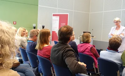 Praktische Tipps für den täglichen Umgang mit Ödempatienten gab es von Ofa Lymphexpertin Cornelia Rahn.